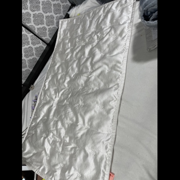 NEW [ 1 King ] Quilted Pillow Sham for Hudson Park‎ Nouveau White - Picture 6 of 12